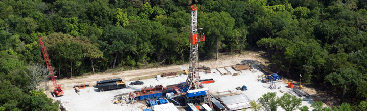 Barnett Shale drilling in North Central Texas. Barnett Shale drilling in North Central Texas.